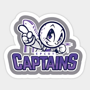 Epcot Captains Sticker